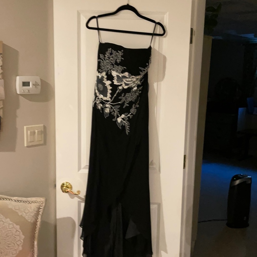 Strapless Cache dress